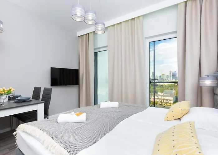Apartments With Parking Warsaw Business Center By Noclegi Renters
